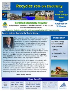 Texas Lakes Ranch RV Park Case Study